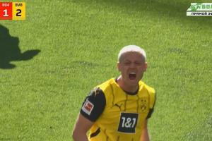 九游app-第43分钟，格罗斯助攻，莱尔森打远角破门，多特2-1反超勒沃库森